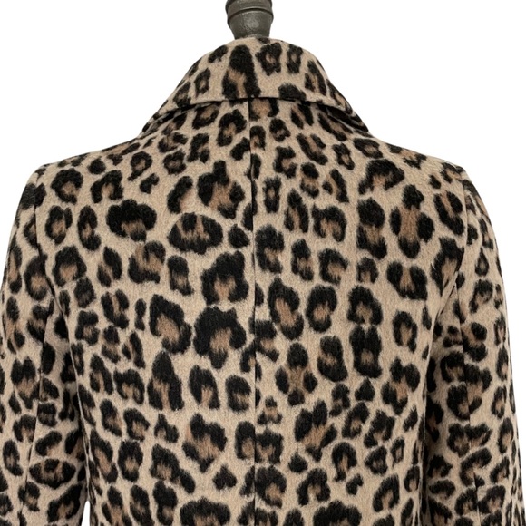Love Token Leopard Print Coat Size XS - Picture 7 of 11